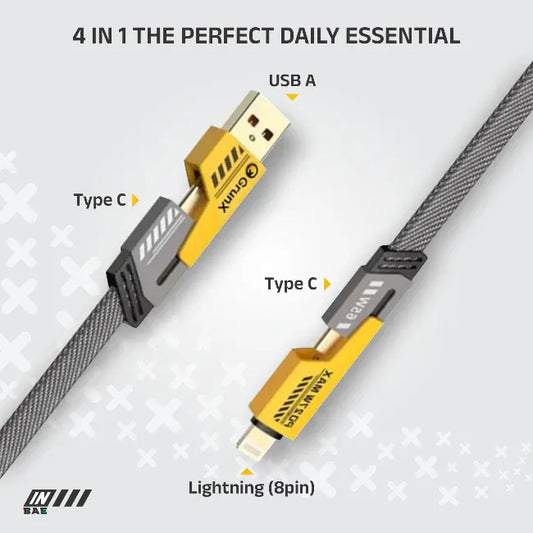 4-in-1 Ultra-Fast Charging Cable - 65W