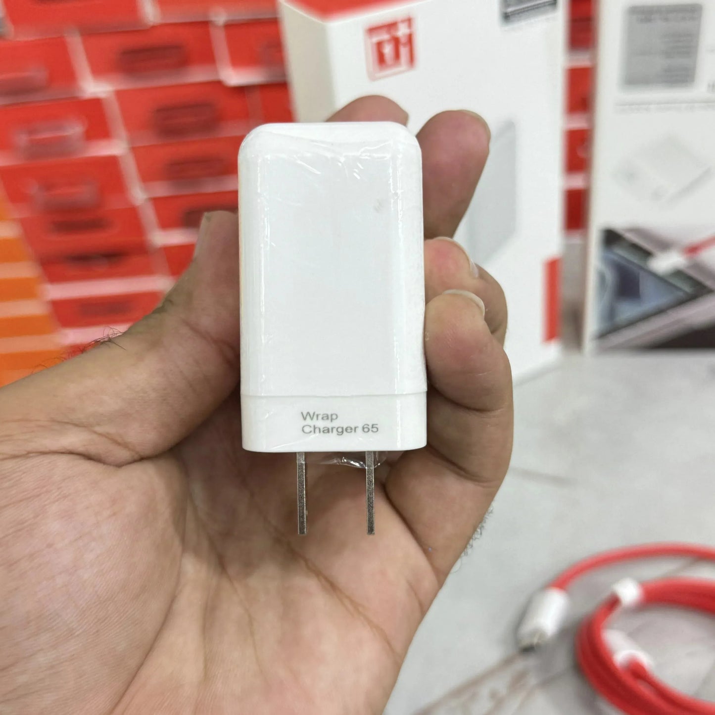 Original OnePlus Warp Charge 65W Adapter + Type-C Cable (WC065A21GB)