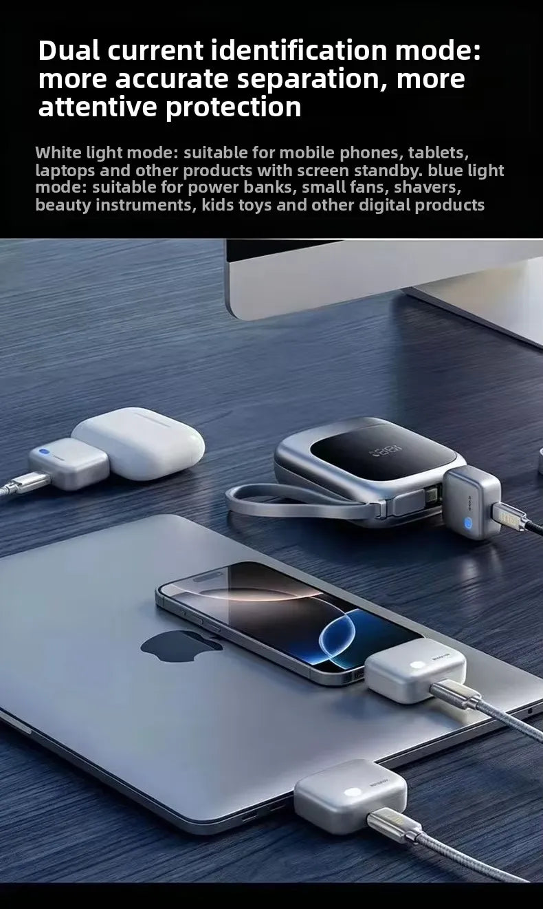 KH-51 140W Auto-Unplugging Smart Fast Charge Adapter (Type-C)