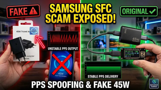 Fake Samsung 25W &amp; 45W Chargers Exposed: The PPS &amp; SFC 2.0 Scam