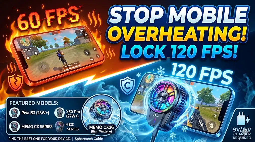 The Ultimate Guide to Mobile Cooling Fans: Stop Thermal Throttling & Lock Your FPS