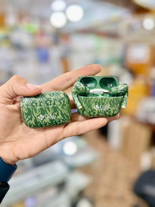 Camouflage Wireless Earbuds – Bluetooth 5.0, Noise Cancellation & Hi-Fi Sound