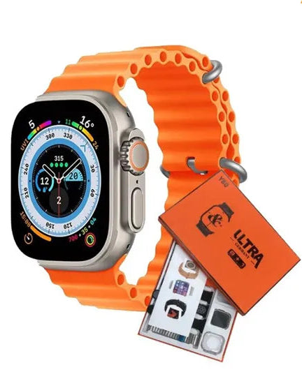 Crown Y20 Ultra 2 Smartwatch – 7+1 Strap Combo