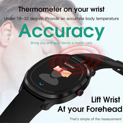 Microwear T01 Smartwatch – Waterproof, Sleek, and Multifunctional