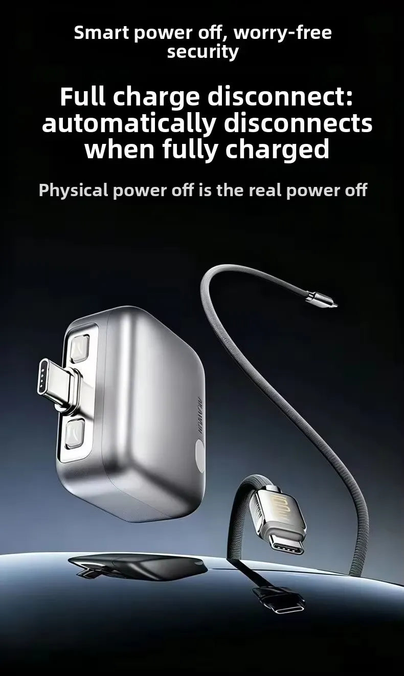 KH-51 140W Auto-Unplugging Smart Fast Charge Adapter (Type-C)