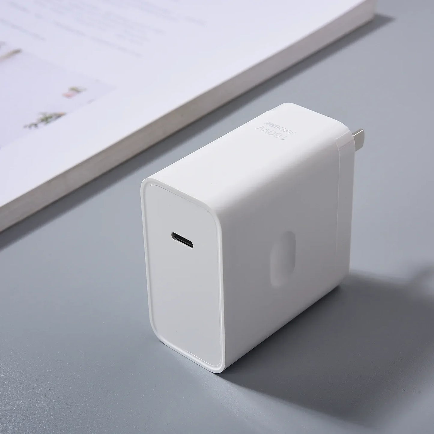 OnePlus SUPERVOOC 160W Power Adapter + USB-C Cable (Fast Charger)