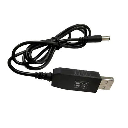 Power Bank to WiFi Router Cable – USB 5V to DC 12V