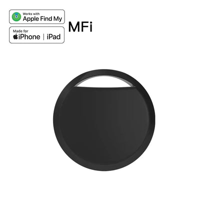 Smart Tag Bluetooth Anti-Loss Tracker for Apple Find My – 100dB Loud Beeper, Global GPS Map Navigation & 1-Year Replaceable Battery (iOS Only)