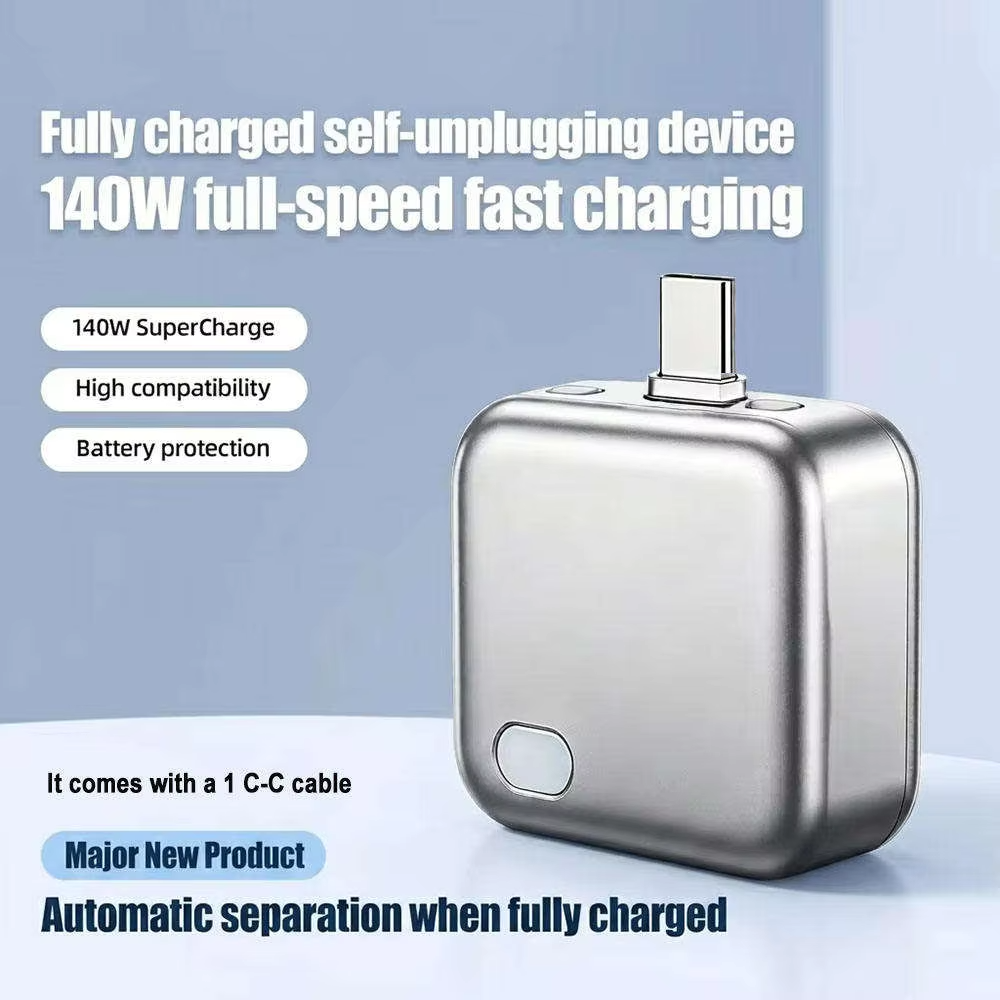 KH-51 140W Auto-Unplugging Smart Fast Charge Adapter (Type-C)