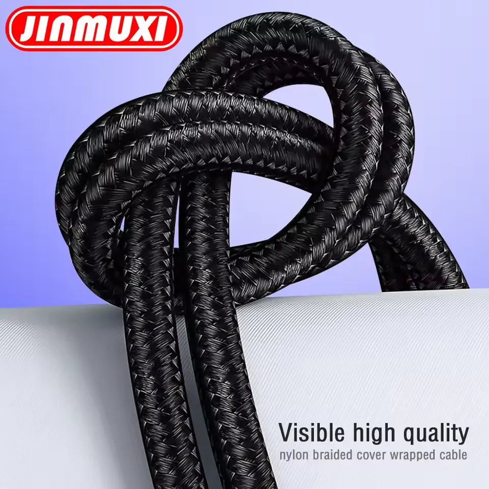 KAMAL 100W / 66W Digital Display Fast Charging Type-C Cable | Nylon Braided