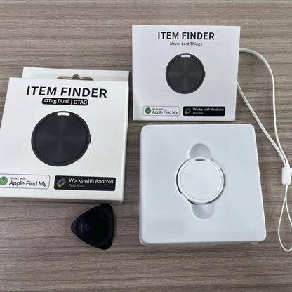 OTAG Dual-System Smart Tracker Tag – Works with Apple Find My (iOS) & Google Find Hub (Android) | Global Anti-Loss GPS Item Finder