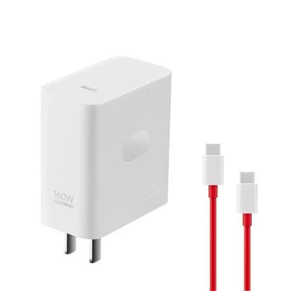 OnePlus SUPERVOOC 160W Power Adapter + USB-C Cable (Fast Charger)
