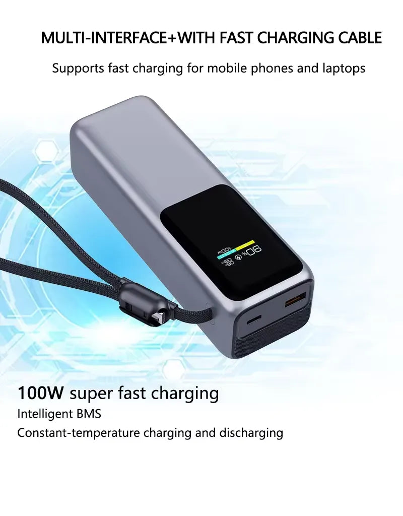 Kamal Shaheen KPB29 20000mAh 100W Laptop Power Bank | COD Pakistan